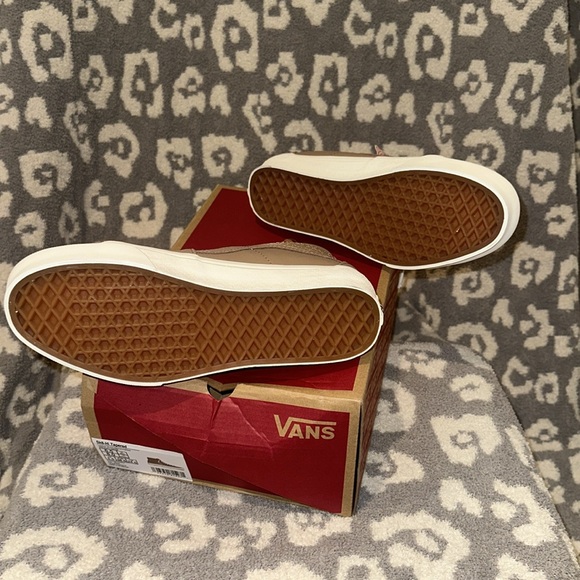 Vans Sk8-Hi Tapered Sneakers in 😍 Soft Leather 😍 Brown/Marshmallow 😍 New 🆕 - Picture 13 of 17